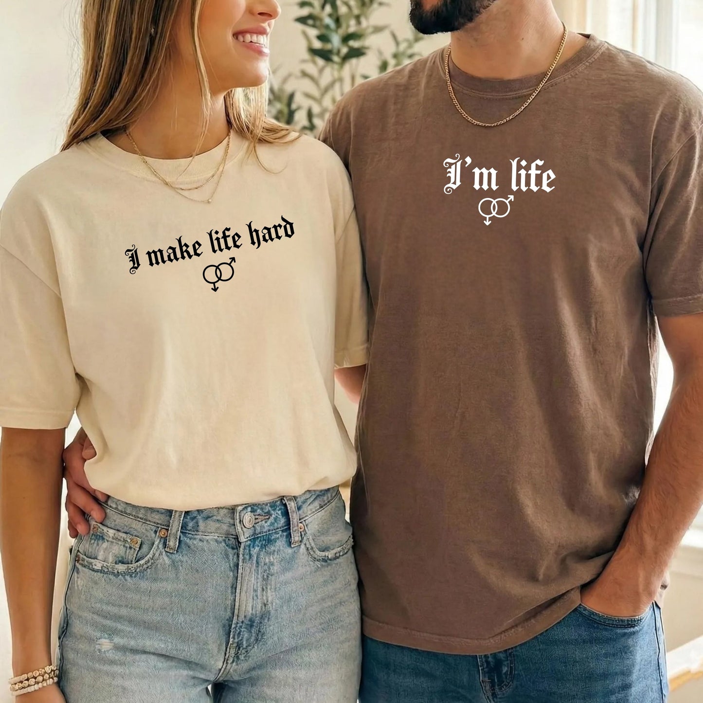 Funny Couple Matching T-Shirts