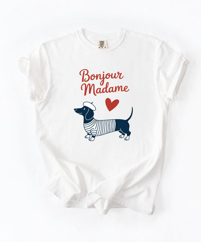 Bonjour Madame Dachshund T-Shirt