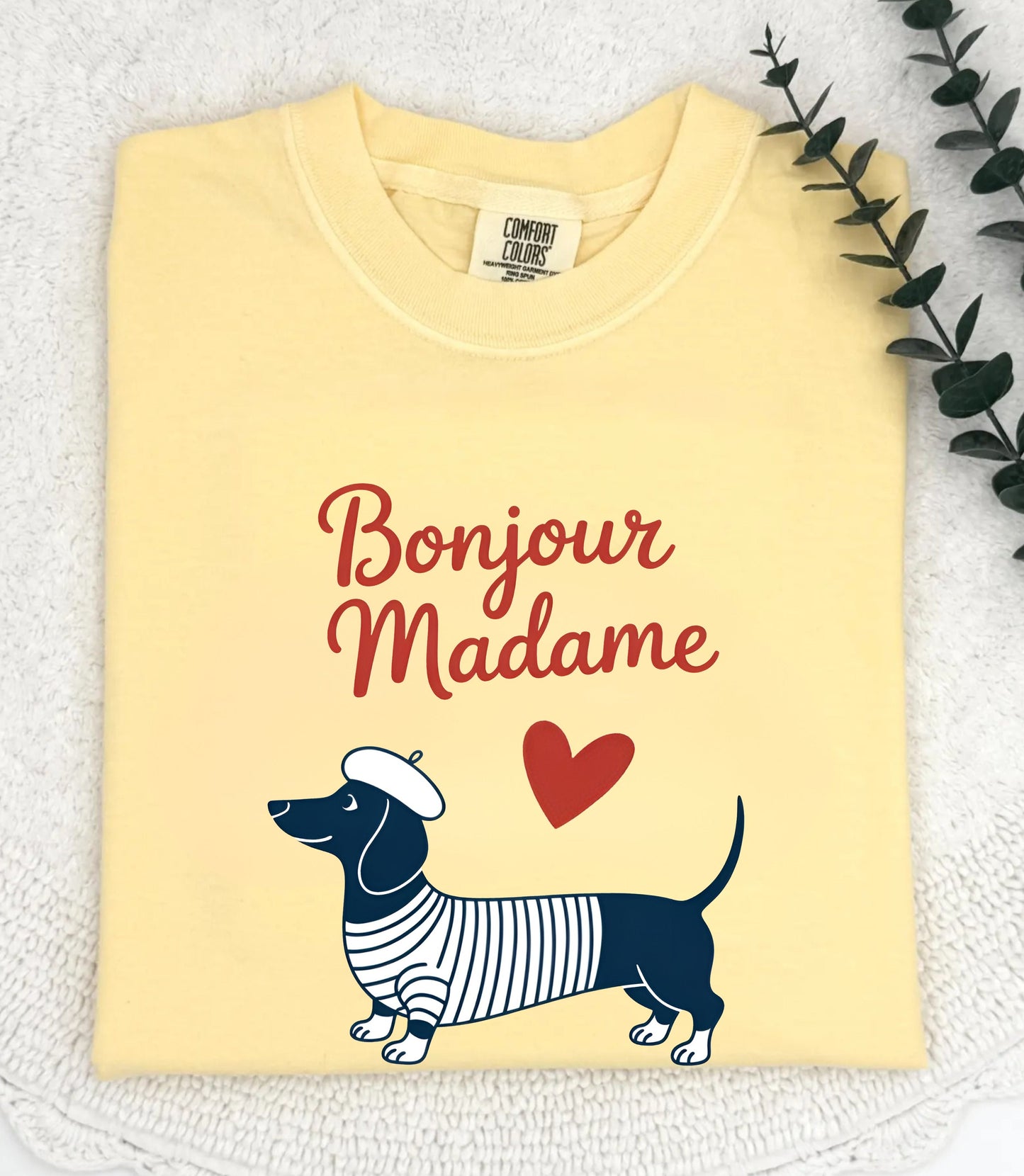 Bonjour Madame Dachshund T-Shirt