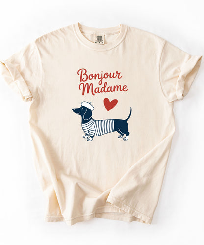 Bonjour Madame Dachshund T-Shirt