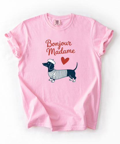 Bonjour Madame Dachshund T-Shirt