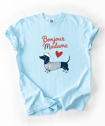 Bonjour Madame Dachshund T-Shirt