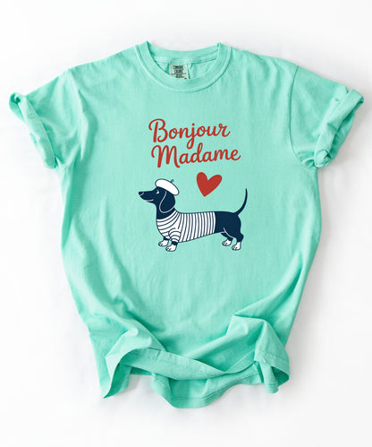 Bonjour Madame Dachshund T-Shirt