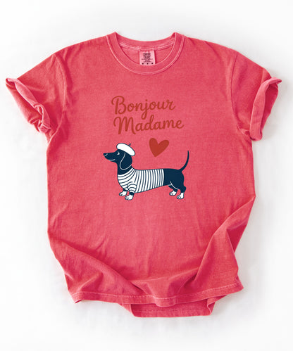 Bonjour Madame Dachshund T-Shirt