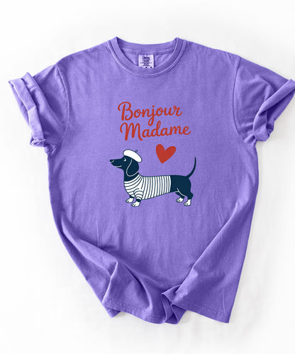 Bonjour Madame Dachshund T-Shirt