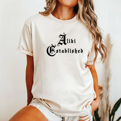Alibi Established unisex T-Shirt