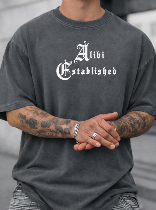 Alibi Established unisex T-Shirt
