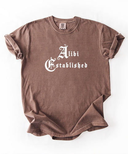 Alibi Established unisex T-Shirt