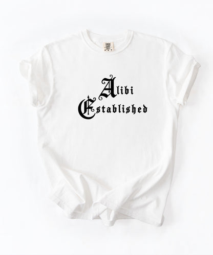 Alibi Established unisex T-Shirt