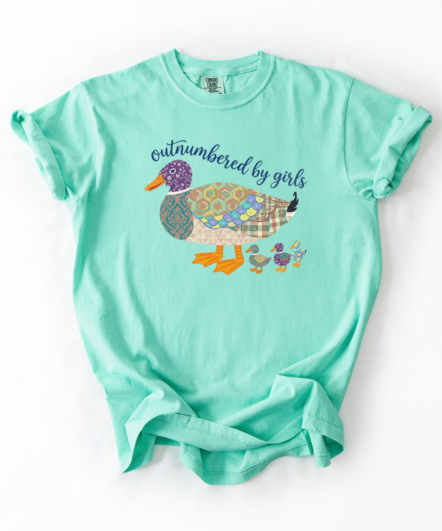 Duck Family "Outnumbered by Girls" Graphic T-Shirt – Island Reef