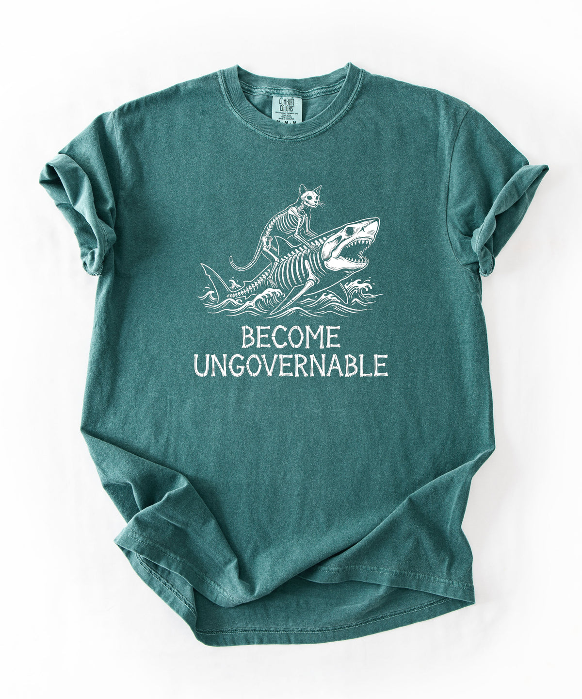 Become Ungovernable Halloween Cat T-Shirt