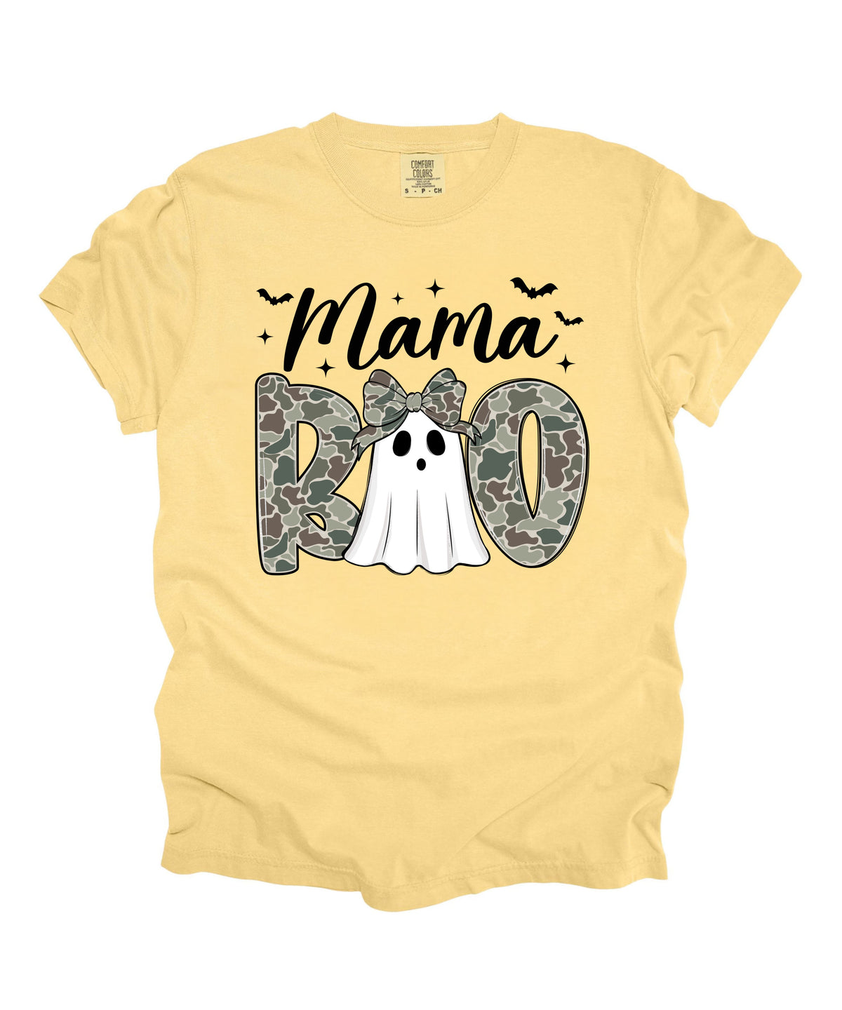 Mama And Daddy Boo T-Shirt — Camo Ghost Halloween Tee for Moms and Dads