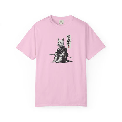 Minimalist Ink Wash Dog Art Tee