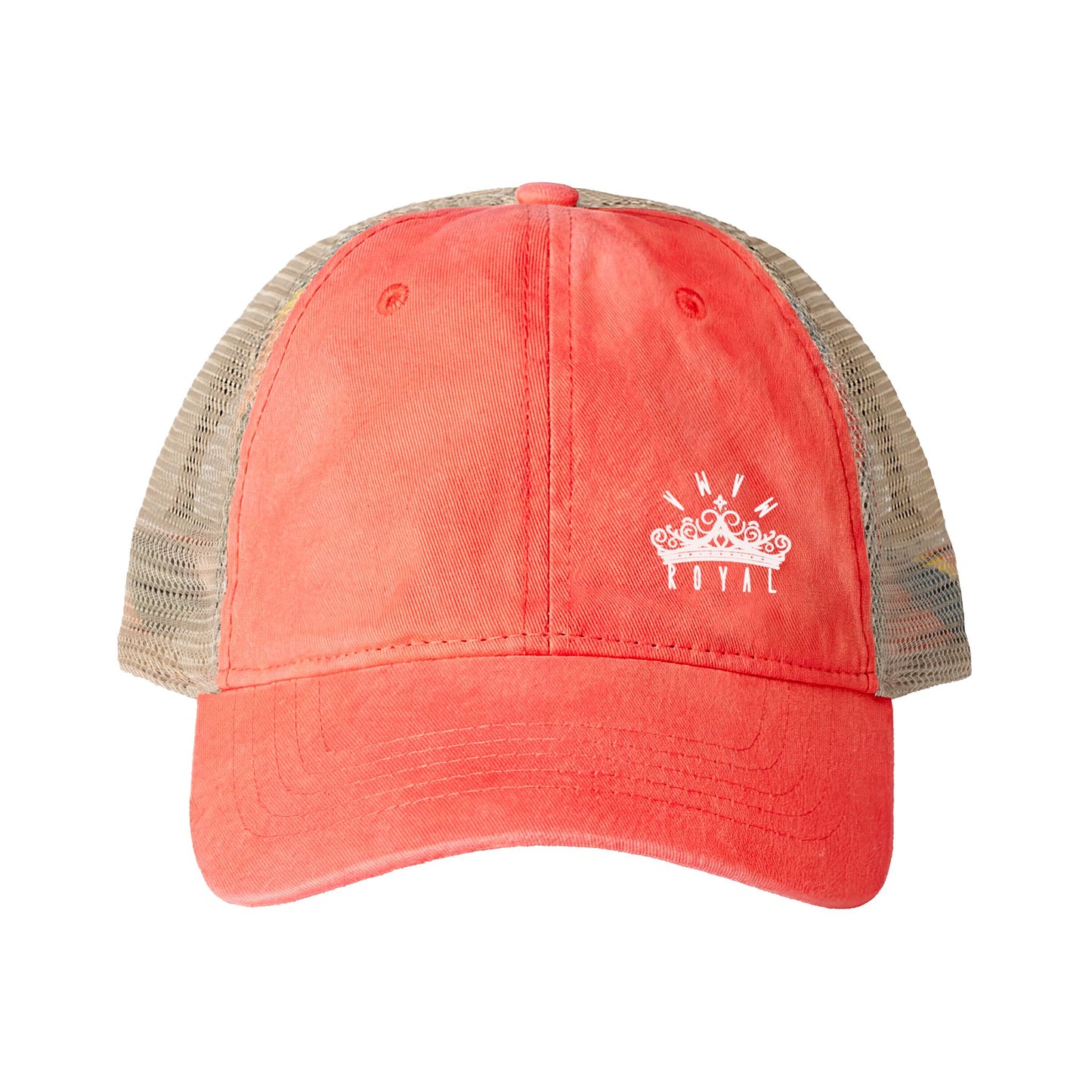 ROYAL MAMA -Washed Mesh-Back Cap