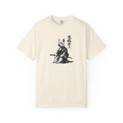 Minimalist Ink Wash Dog Art Tee