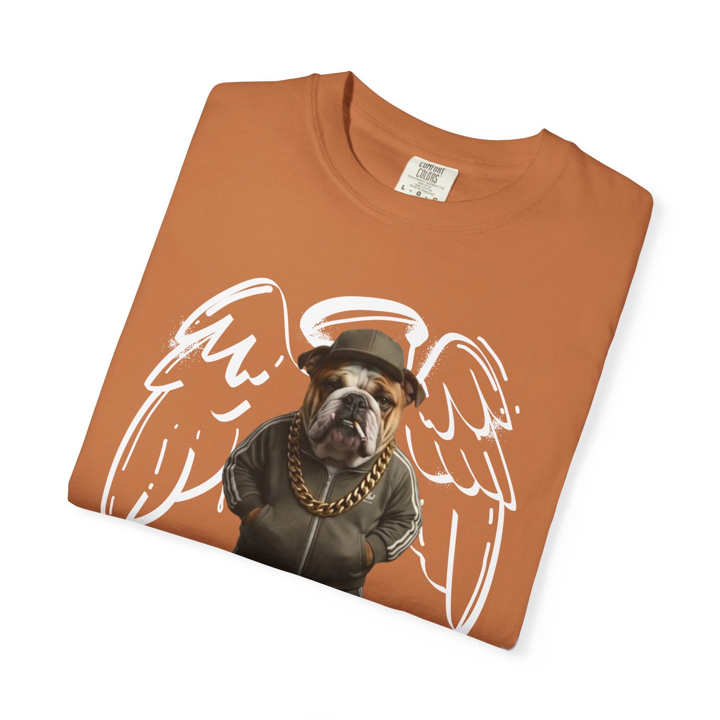 Guardian Bulldog Angel T-Shirt — Cute Streetwear Graphic Tee