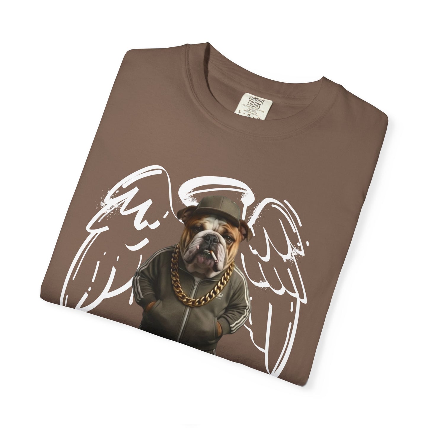 Guardian Bulldog Angel T-Shirt — Cute Streetwear Graphic Tee