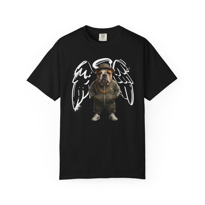 Guardian Bulldog Angel T-Shirt — Cute Streetwear Graphic Tee