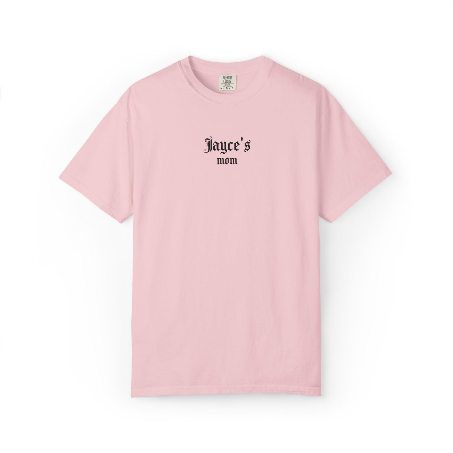 Custom embroidered Mom or Dad T-Shirt
