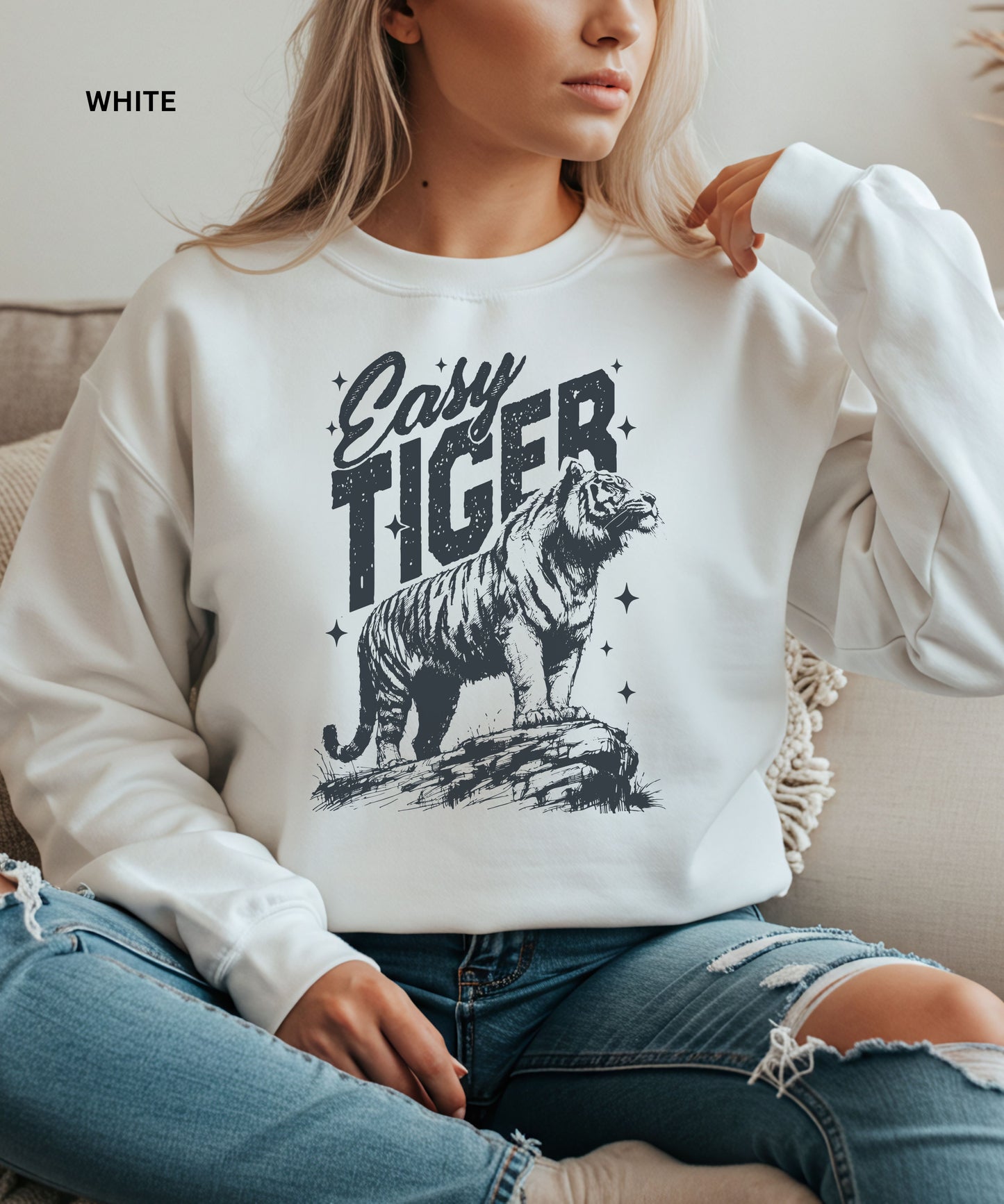 Easy Tiger Vintage Graphic Sweatshirt