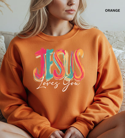 Jesus Loves You Sweatshirt