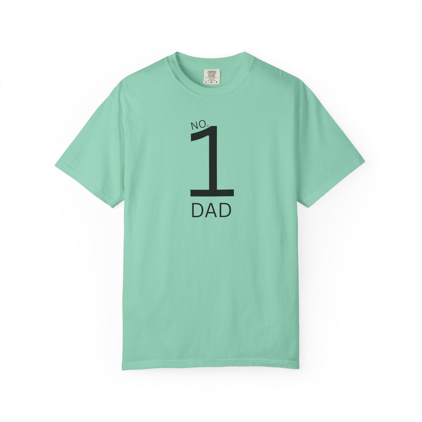 No. 1 Dad T-Shirt — Minimal Father’s Day Tee
