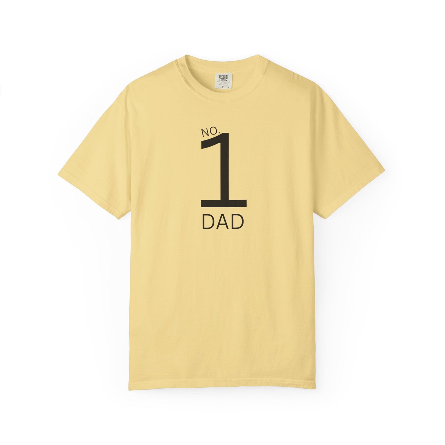 No. 1 Dad T-Shirt — Minimal Father’s Day Tee