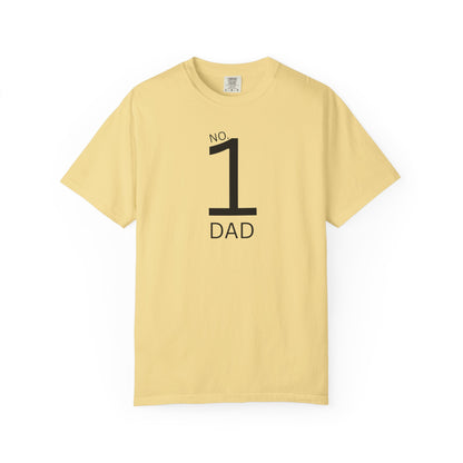 No. 1 Dad T-Shirt — Minimal Father’s Day Tee