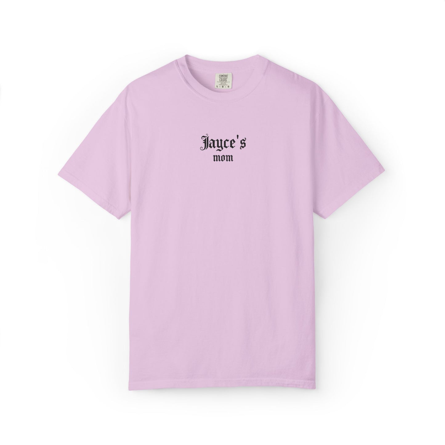 Custom embroidered Mom or Dad T-Shirt