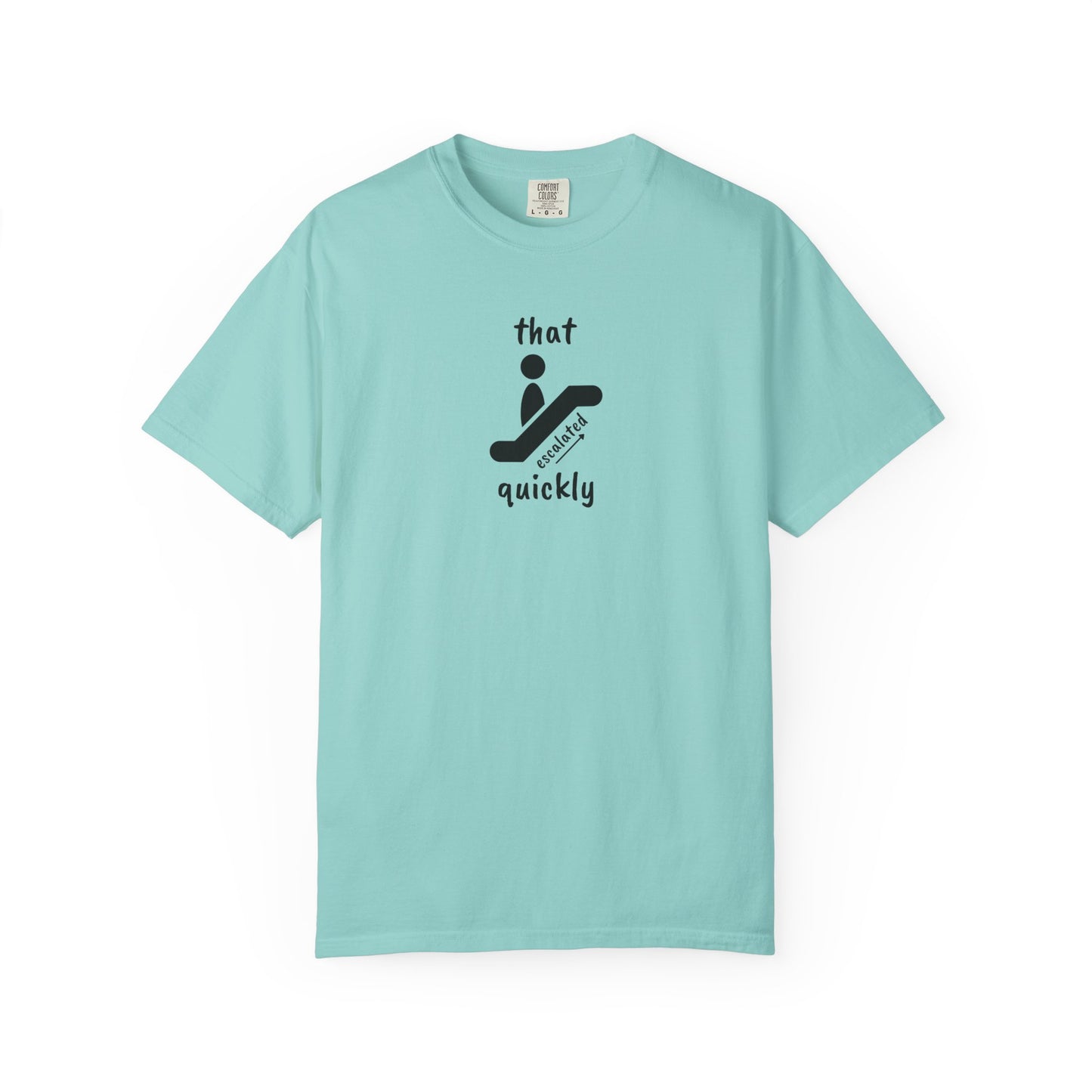 That escalated Quickly Minimalist T shirt