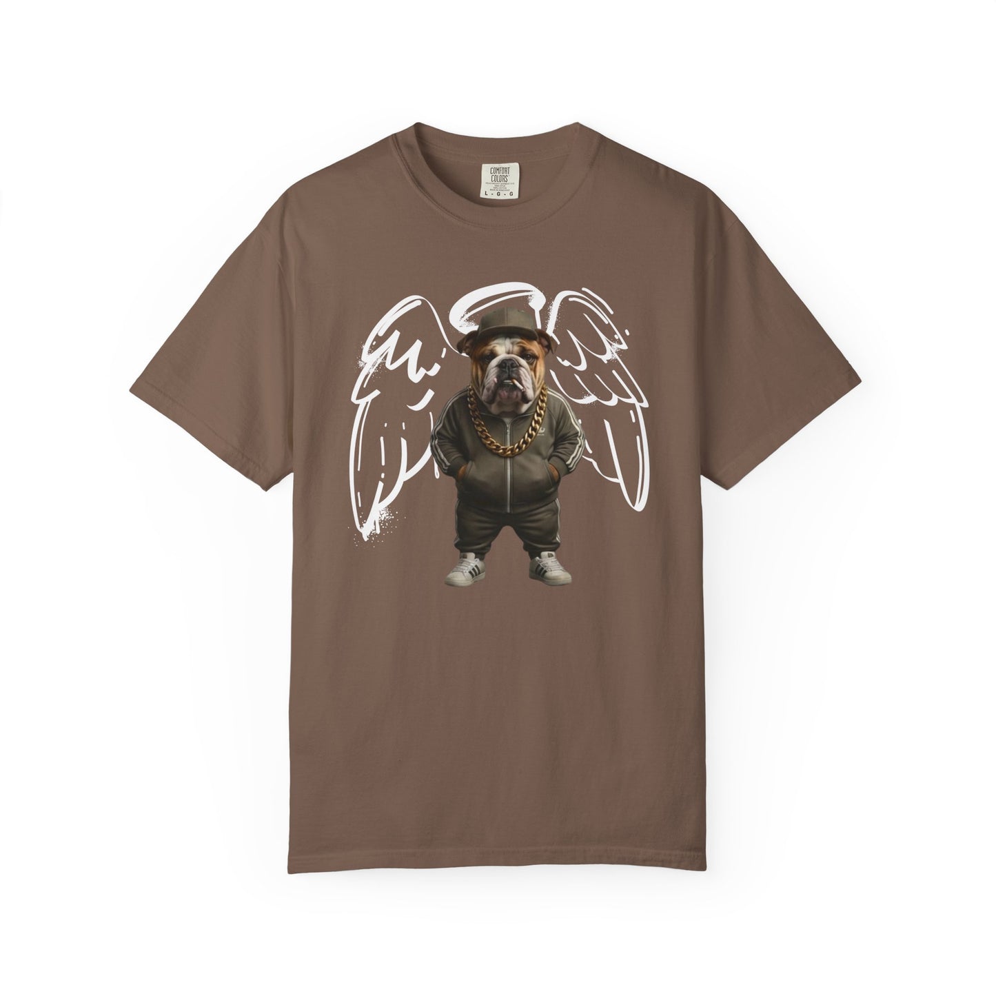 Guardian Bulldog Angel T-Shirt — Cute Streetwear Graphic Tee