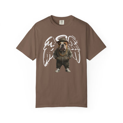 Guardian Bulldog Angel T-Shirt — Cute Streetwear Graphic Tee