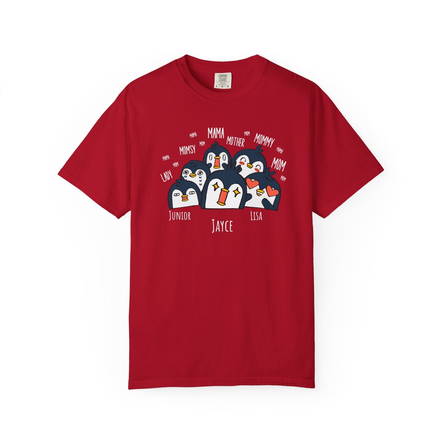 Personalized Mama Cute Penguin shirt