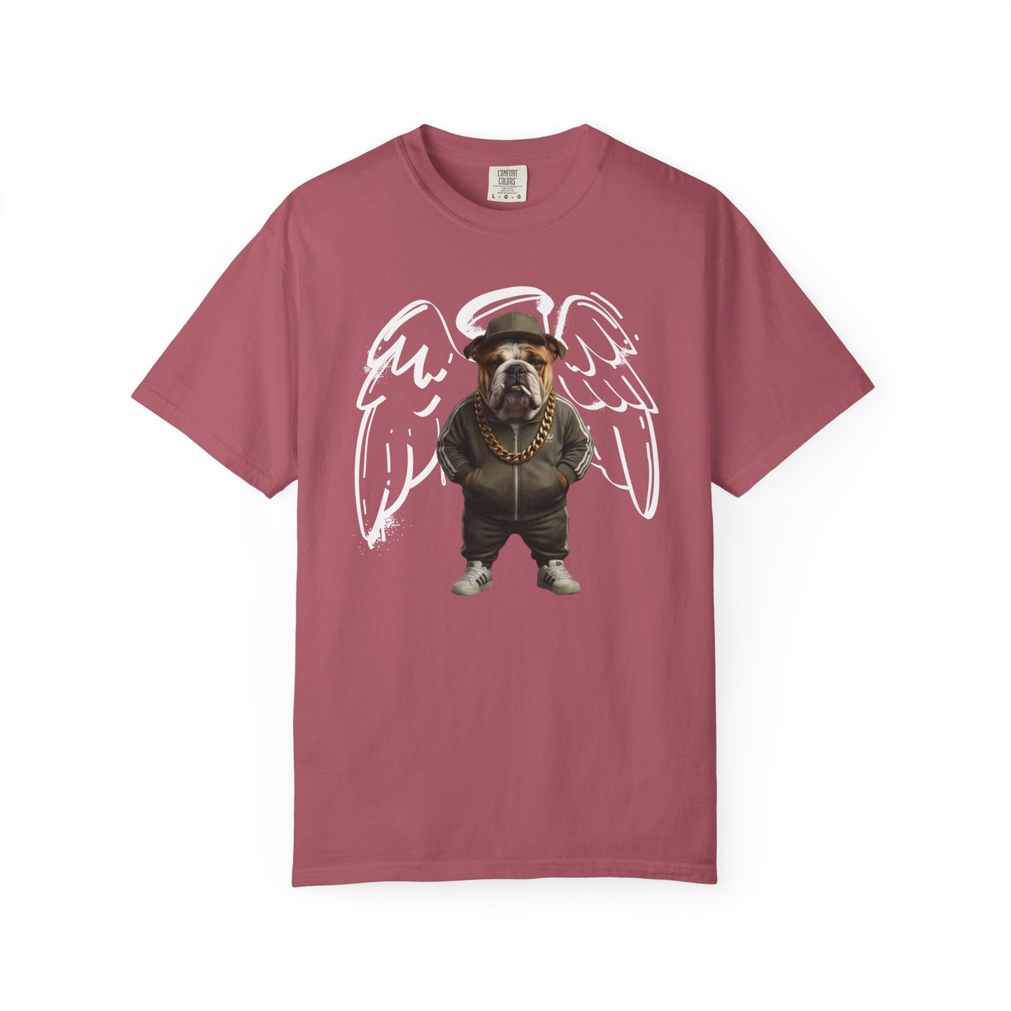 Guardian Bulldog Angel T-Shirt — Cute Streetwear Graphic Tee
