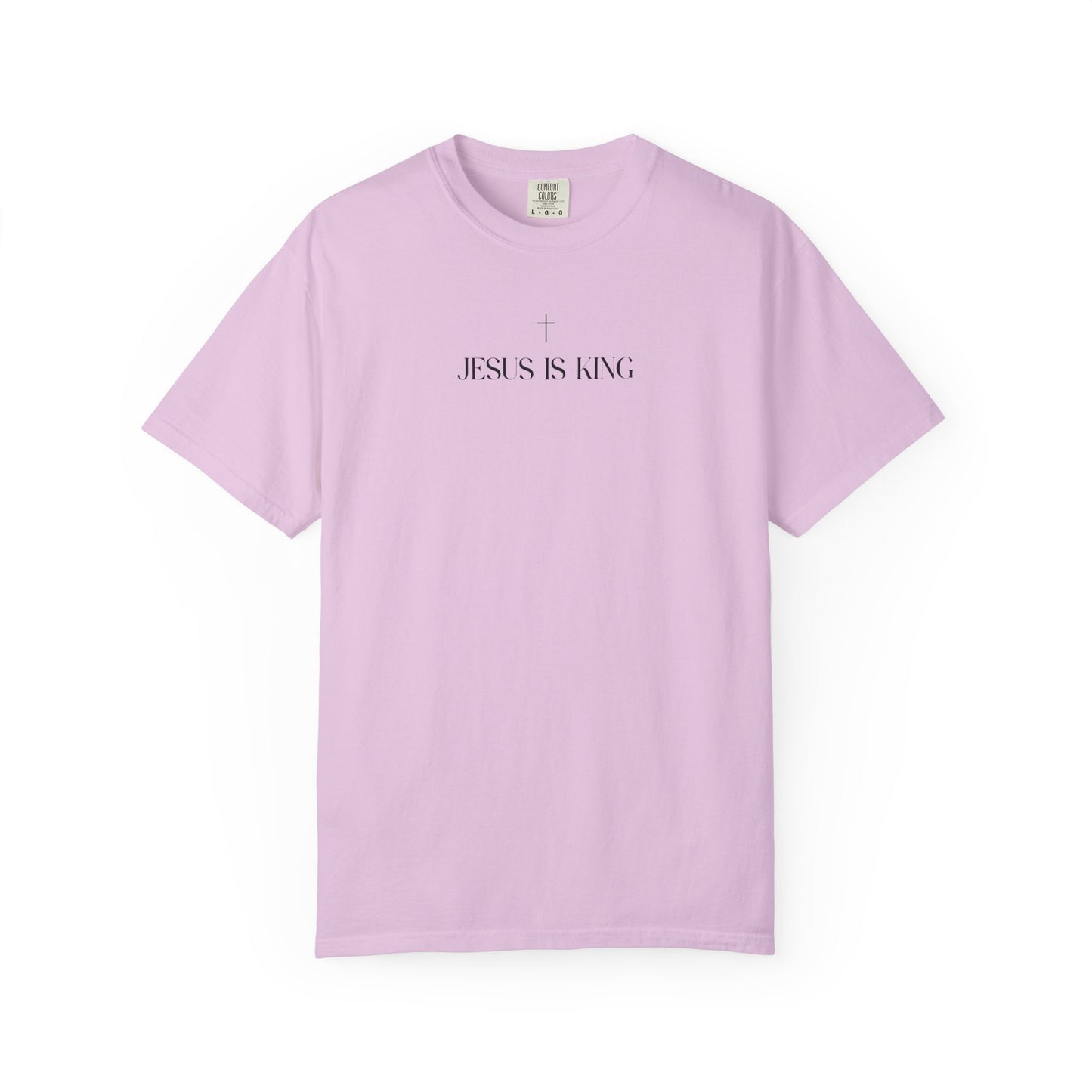 Jesus Is King T-Shirt — Minimal Christian Faith Tee