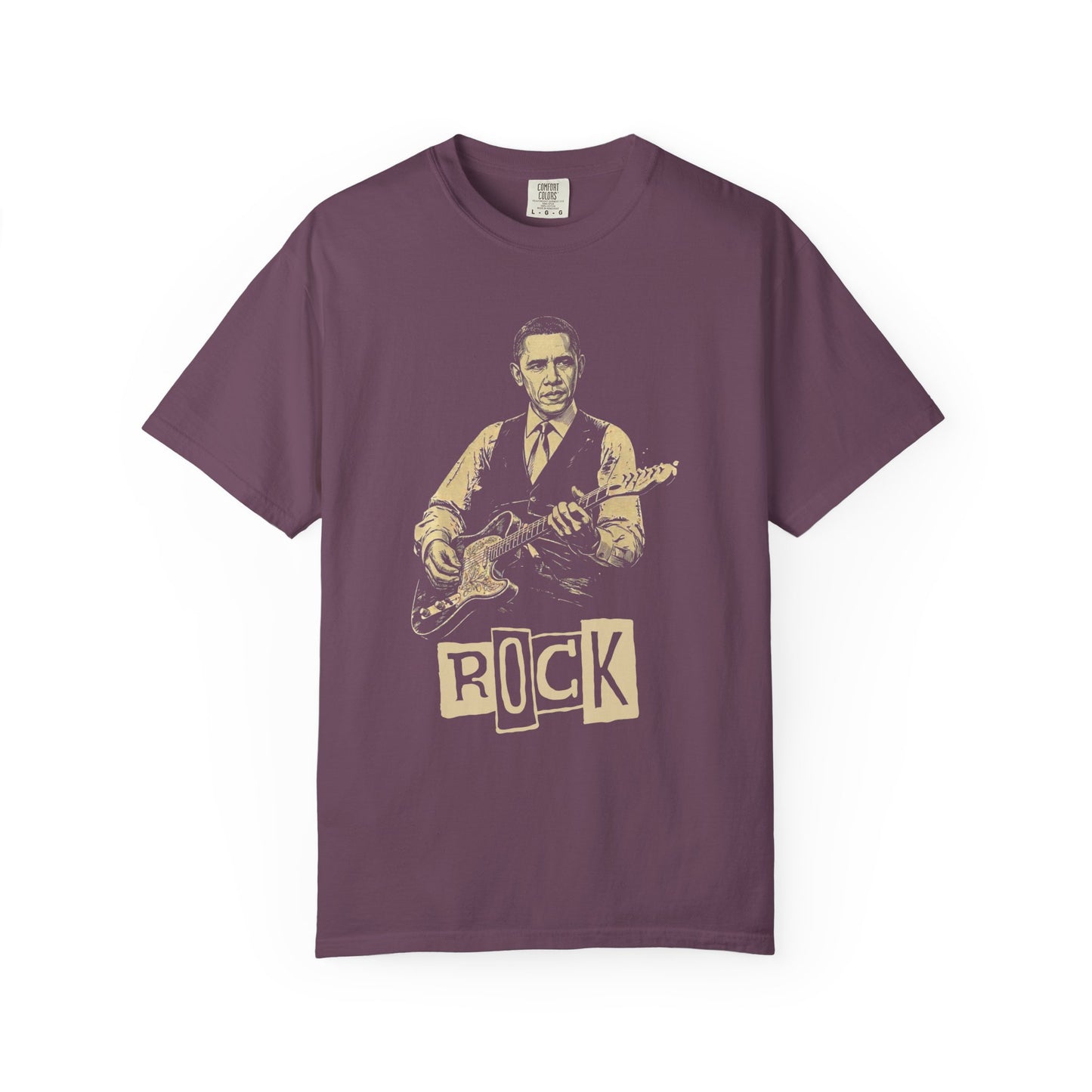 President Barack Obama  Rock Guitarist Vintage Tee