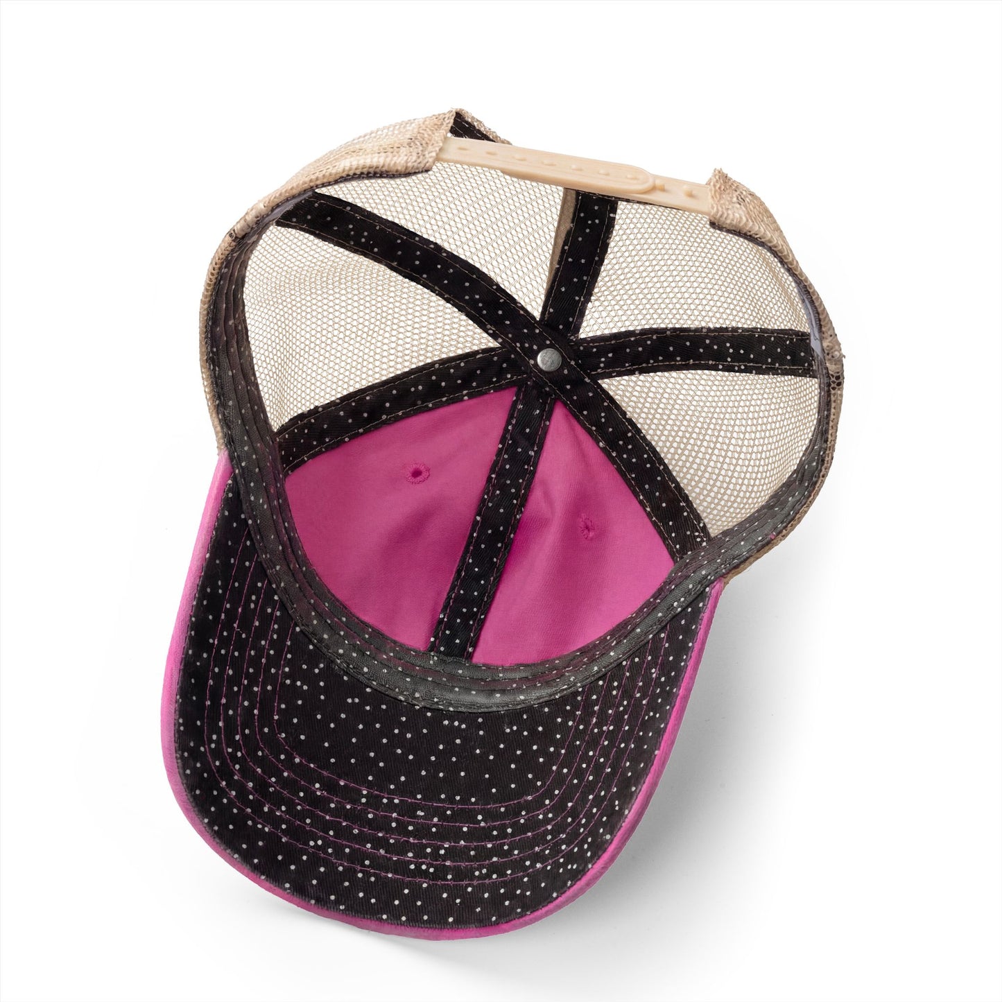 Women's patriotic Washed Mesh-Back Cap