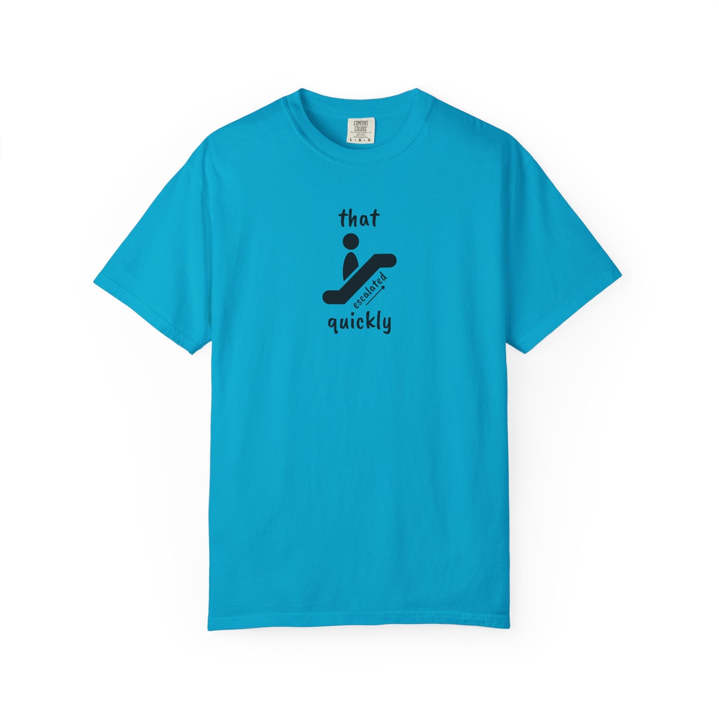 That escalated Quickly Minimalist T shirt
