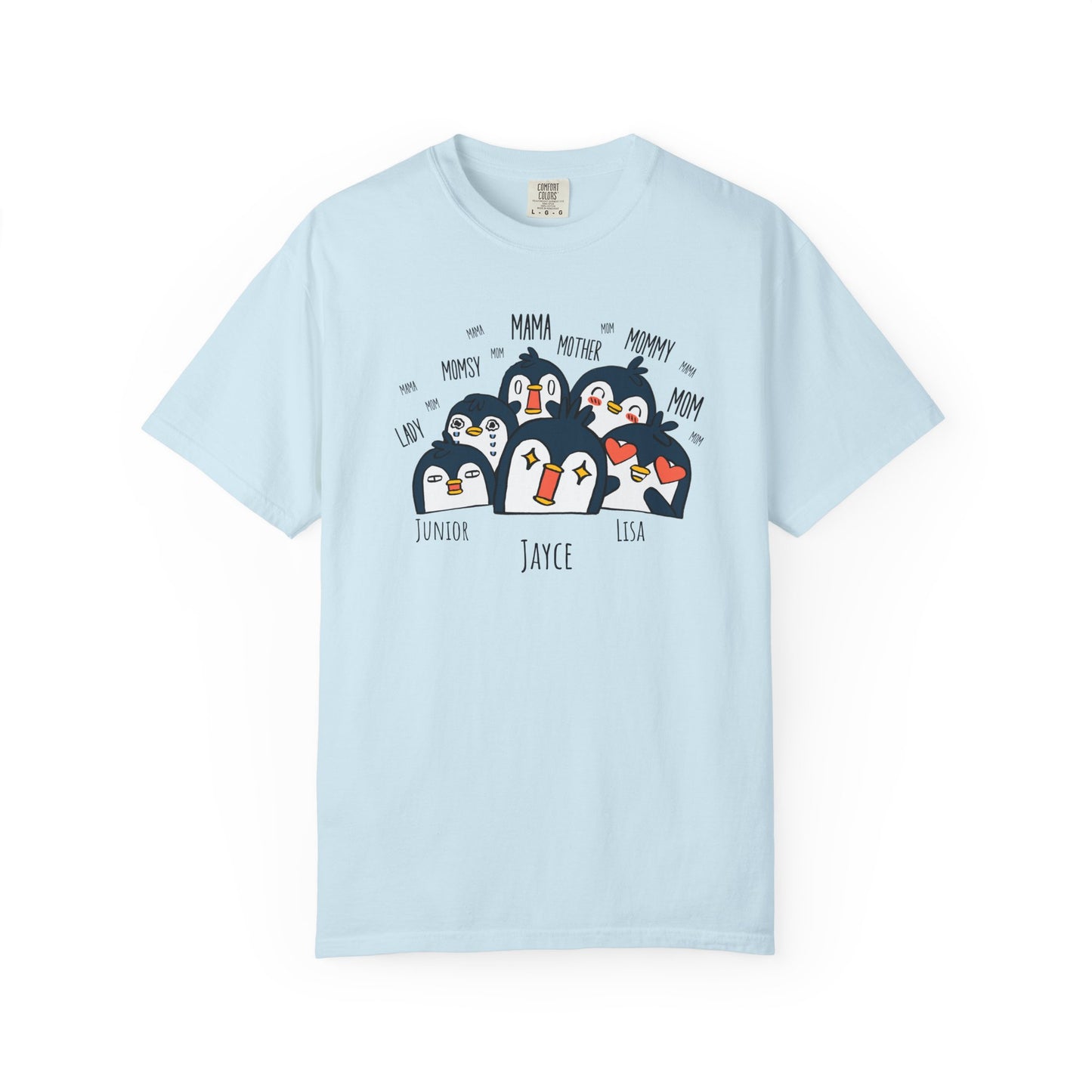 Personalized Mama Cute Penguin shirt