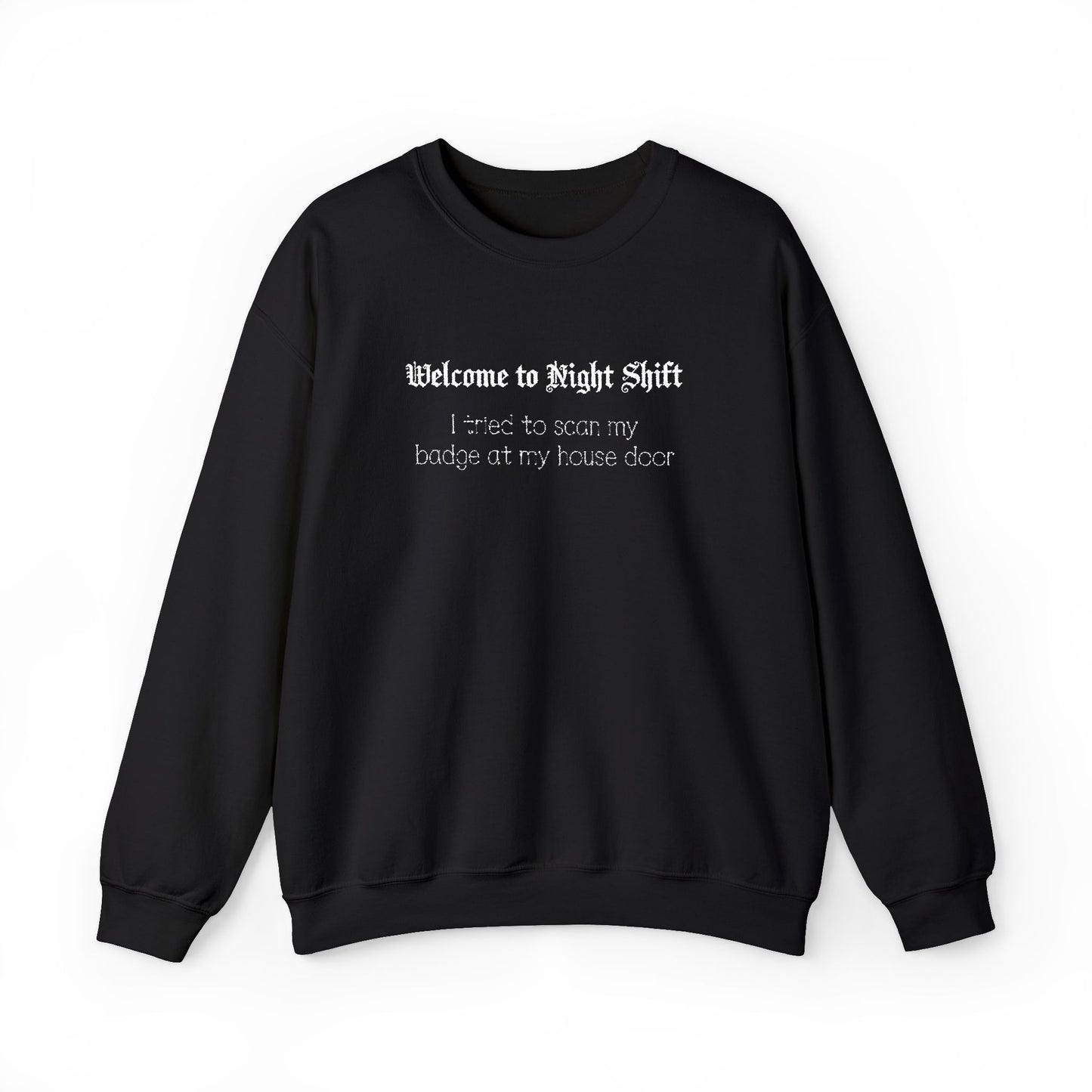 Personalized Nurse Sweatshirt Embroidered