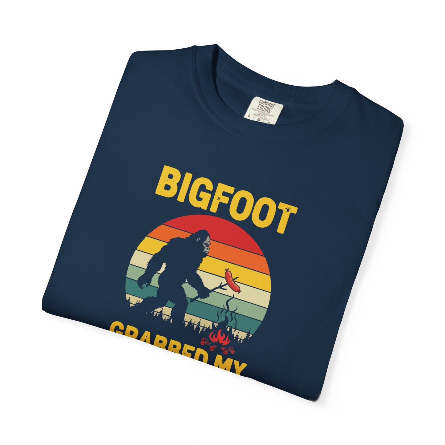 Bigfoot Grabbed My Weiner Unisex T shirt