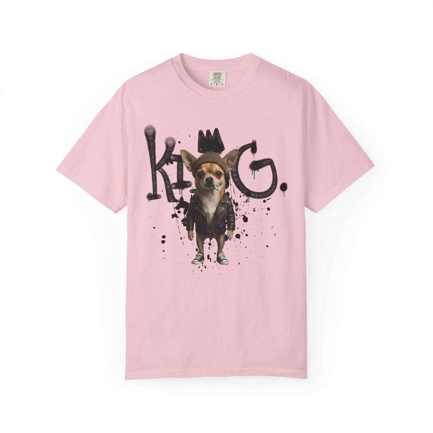 Cool Chihuahua King Graphic T-Shirt