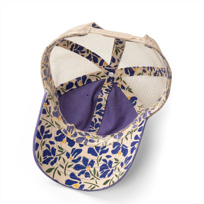 Women's patriotic Washed Mesh-Back Cap