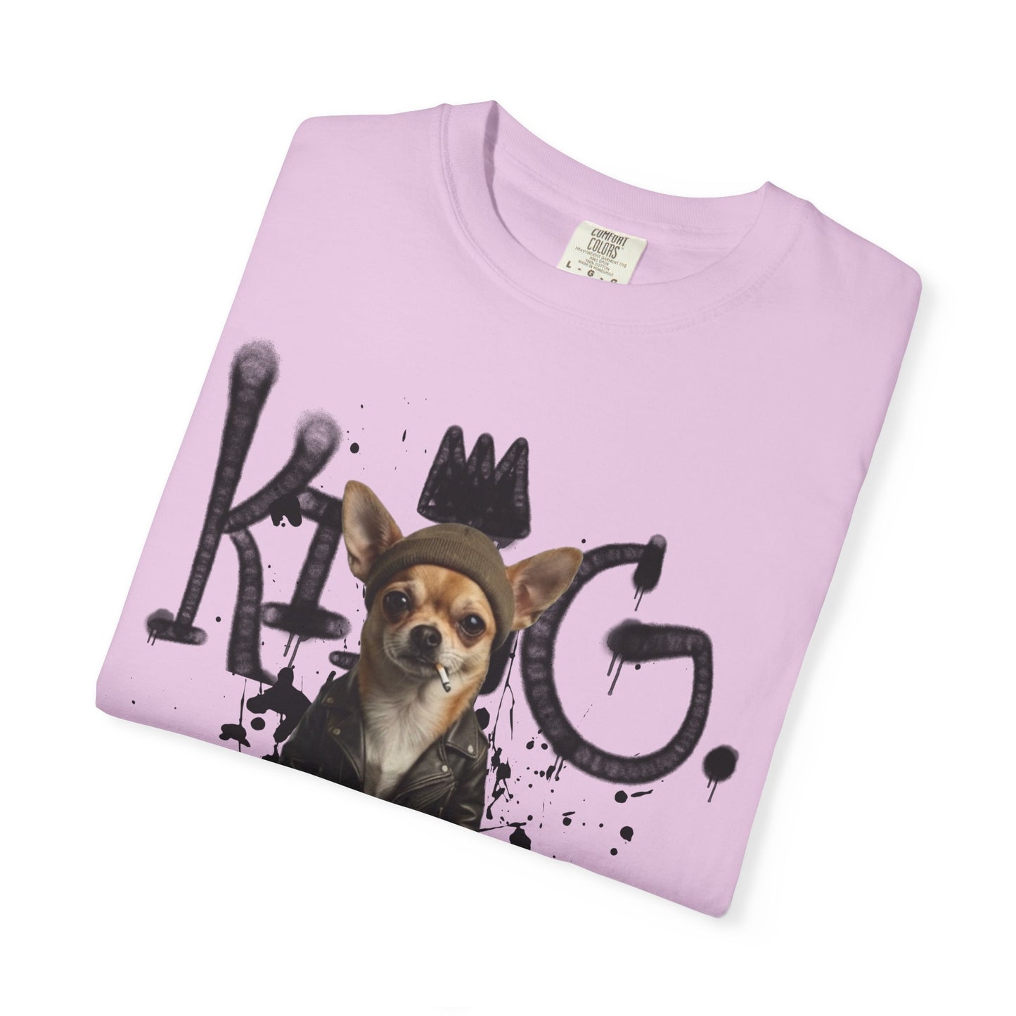 Cool Chihuahua King Graphic T-Shirt