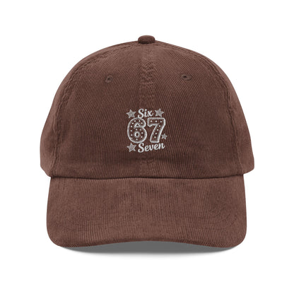 67 Trend Corduroy Hat
