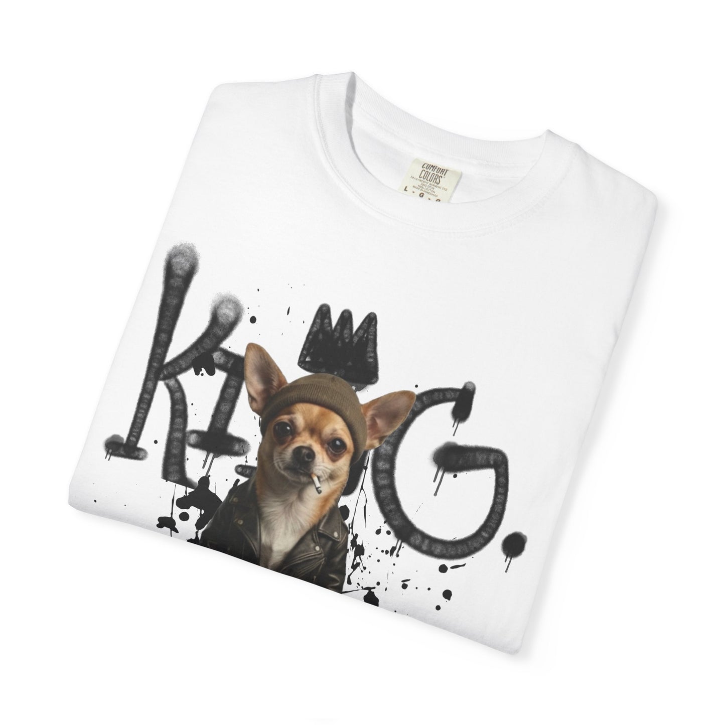 Cool Chihuahua King Graphic T-Shirt