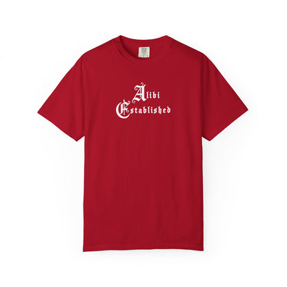 Alibi Established unisex T-Shirt