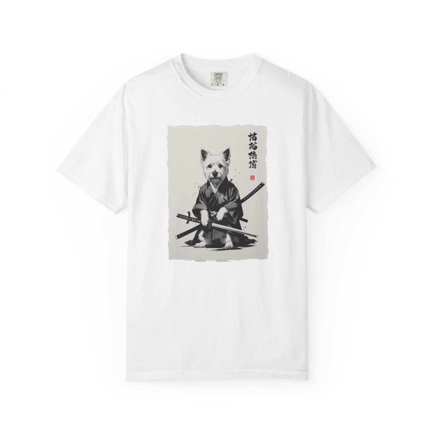 Westie Dog Samurai Shirt