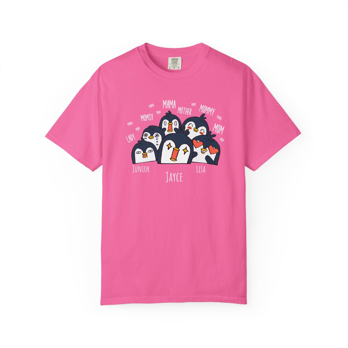 Personalized Mama Cute Penguin shirt
