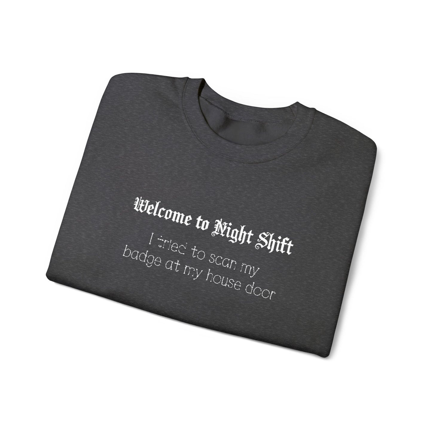 Personalized Nurse Sweatshirt Embroidered